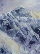 Everest with Nuptse Ridge - Acrylic