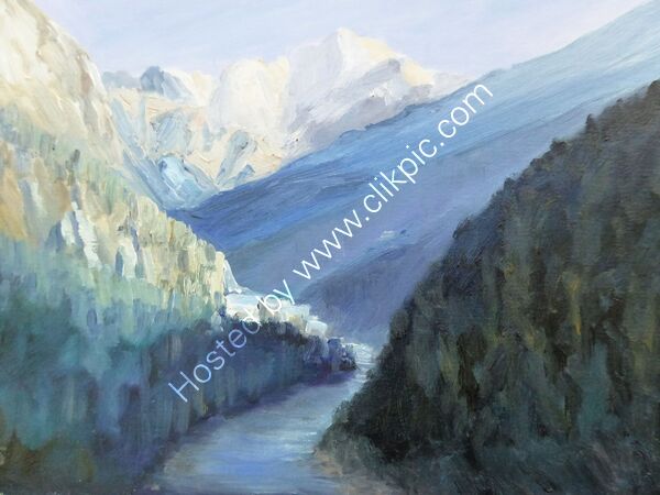 Imja Khola Gorge, Everest Region Oil