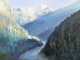 Imja Khola Gorge, Everest Region Oil POA