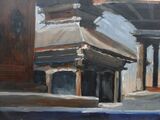 Kathmandu Durbar Square  - Oil