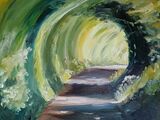 Tunnel of Trees 1 - Oil