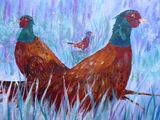 Two Pheasants