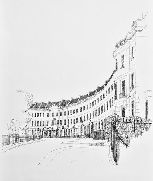 'Lansdown Crescent, Bath'