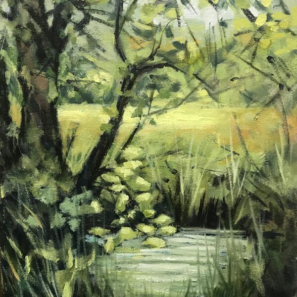 Pond at the Dutch House