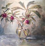 A Vase of Hellebores