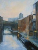 Canal Boat on Holliday Wharf