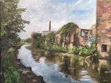 Sunlight on the Canal at Middleport