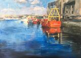 Evening At Plymouth Harbour