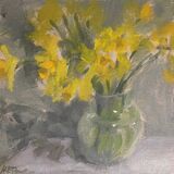 Small Study of Daffodils and Shadows