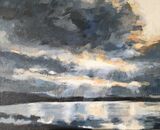 Winter Sky Over Water