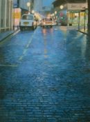 Cobbles in Blue, Oozells Street.