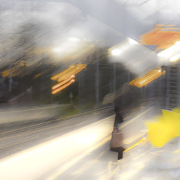 A3393 'Waiting for the Train'