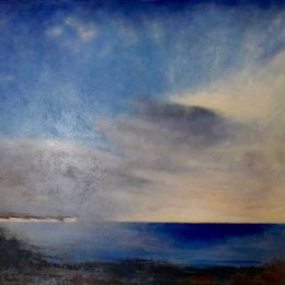 449_Cliff_Sea_Sky_40x30in_Oil