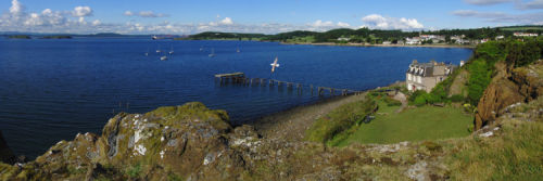 West Across Aberdour Bay