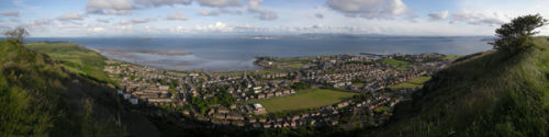 Panorama over Burntisland