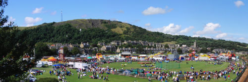 Burntisland Links on Games Day