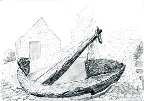 Anchor at the 'Cup & Saucer'