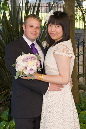 The happy couple.