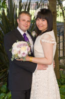 The happy couple.