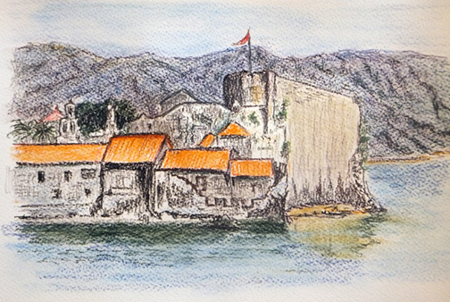 Pastel, Budva Montenegro.