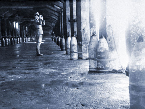 Demolition shells under the Jetty.