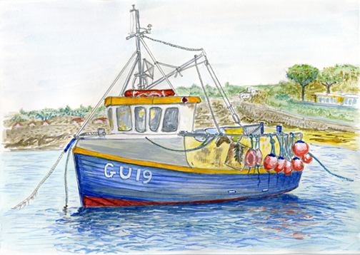 GU 19 Portelet Bay.