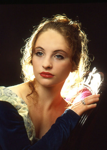 Girl in Blue Velvet.