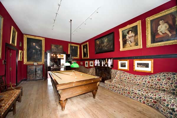The Billiard room.