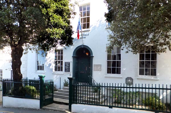 The front entrance.