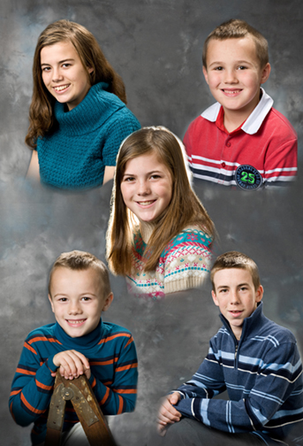 Five Hamon Children