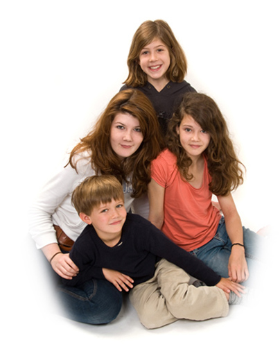 The photographer's grandchildren