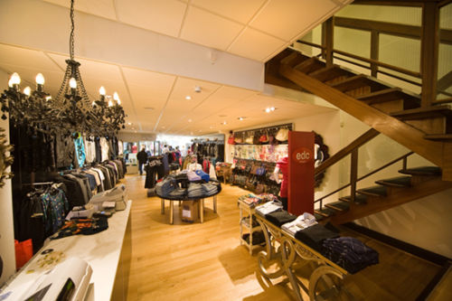 Interior of shop