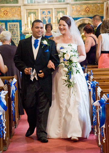 Coming down the aisle