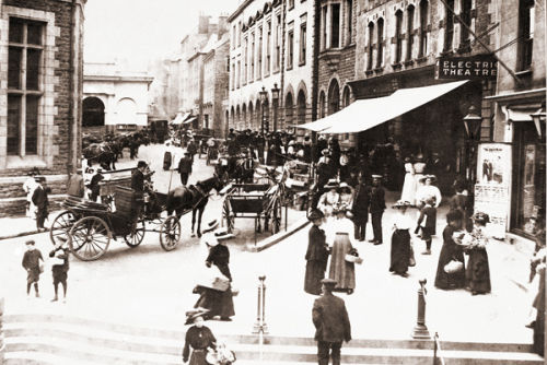 Market Square from the Arcade.