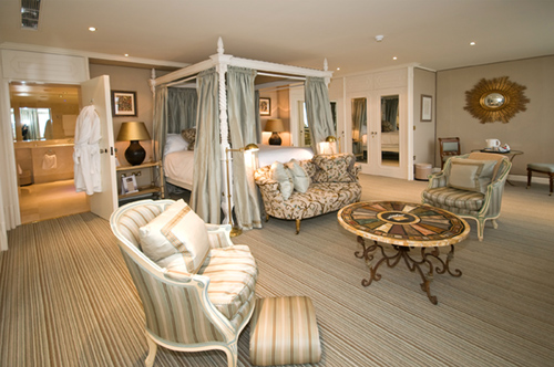 The four poster bedroom