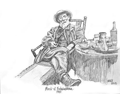 Renoir at Fontainbleau