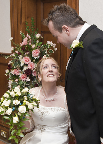 After signing the register.