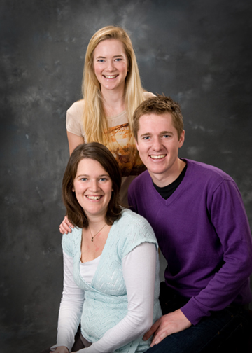 Rowe family children.
