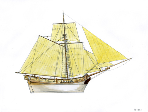 18th Cent RoyalNavy Sloop
