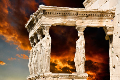 The Erechtheon Acropolis, Athens