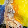 Nude with Yellow Background. 2026. £750