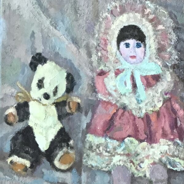 Old Panda and Friend