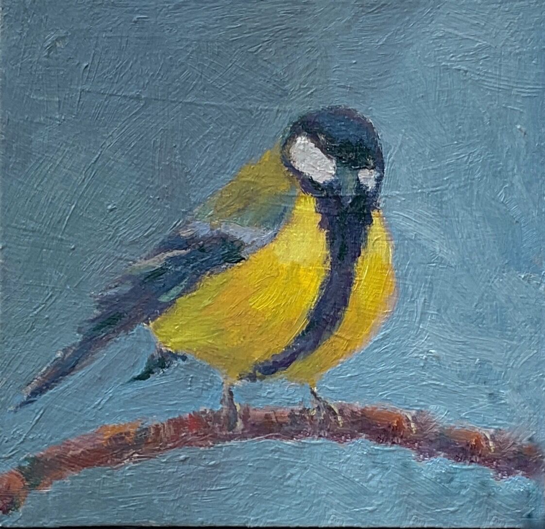 Great tit - 12.7 x 12.7 cm