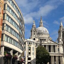 St Paul's Cathedral on a sunny Autumnal day