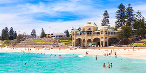 A Sunny Day at Cottesloe Beach 2 A Sunny Day at Cottesloe Beach 2 Landscape Photography Print
