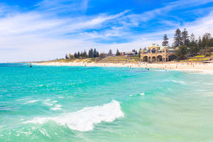 A Sunny Day at Cottesloe Beach 3 A Sunny Day at Cottesloe Beach 3 Landscape Photography Print