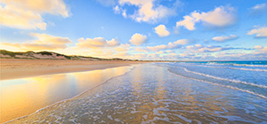Cable Beach Coastline at Sunrise Landscape Photography Print