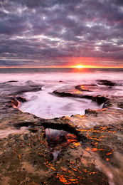 Last Light at North Cottesloe Beach Last Light at North Cottesloe Beach Landscape Photography Print
