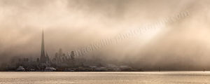 A Misty Morning on the Swan River A Misty Morning on the Swan River Landscape Photography Print