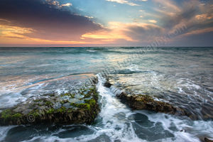 North Beach Sunset North Beach Sunset Landscape Photography Print